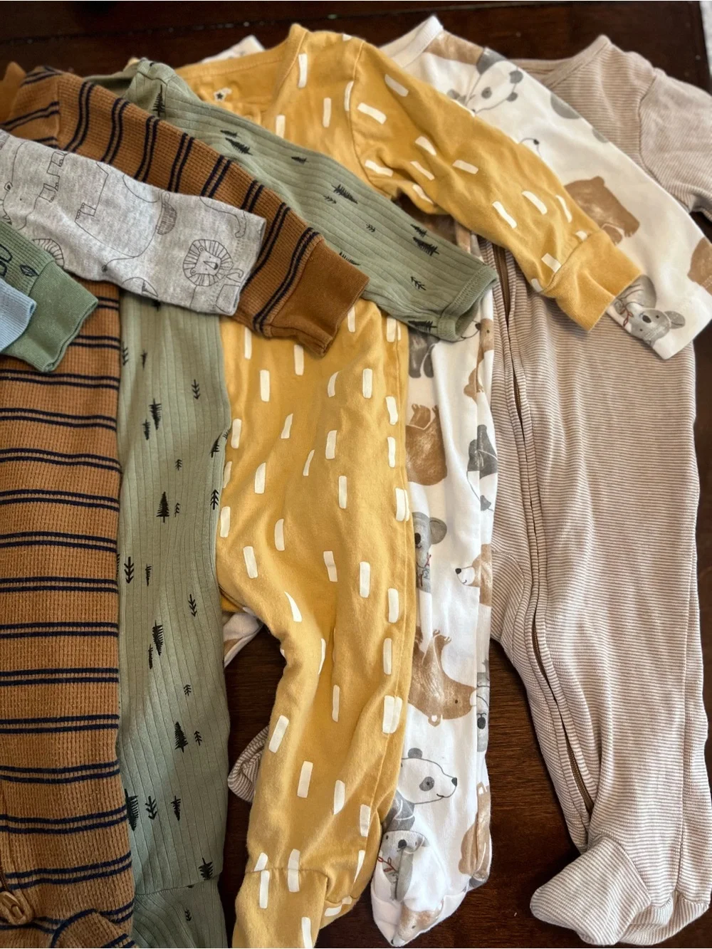 3-6M Baby Boy Footie Pajama Lot